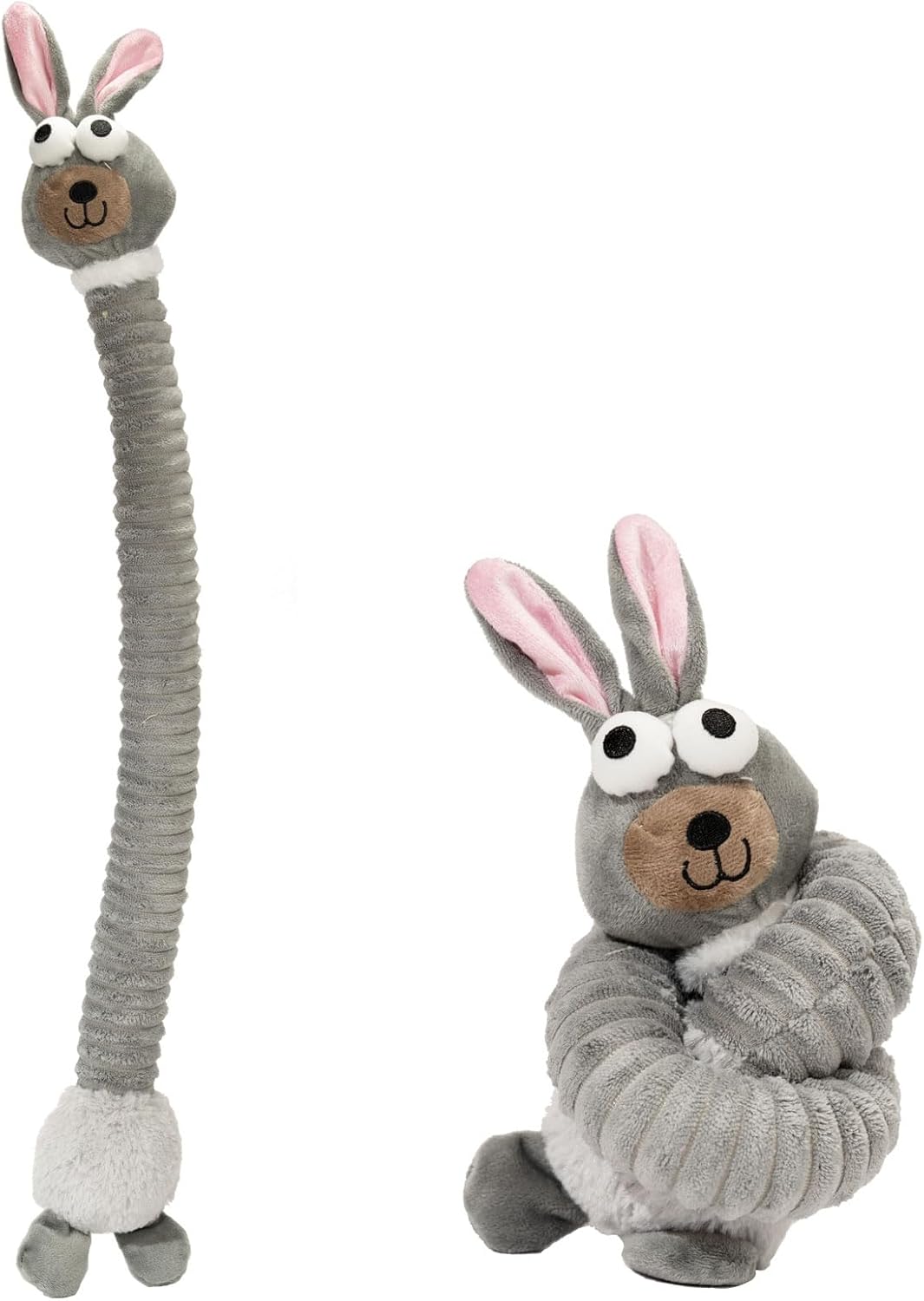 Squeaky Dog Toys Plush Stuffed Crinkle Pet Chew Toys Stuffing Dog Toys For Small Medium Large Dogs Puppy Teething Toys For Boredom Training