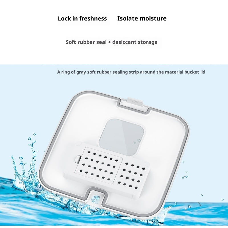 Multiple Smart Pet Automatic Feeders With Timed And Quantitative Feeding