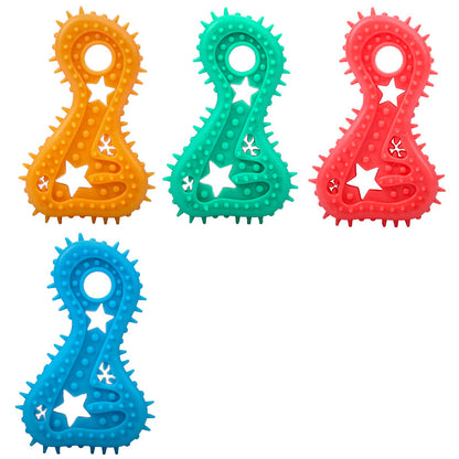 Pet Toys For Small Dogs Rubber Resistance To Bite Dog Toy Teeth Cleaning Chew Training Toys Pet Supplies Puppy Dogs