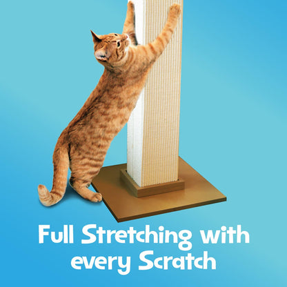 SmartCat 3832 Ultimate Scratching Post, 81cm height, Beige