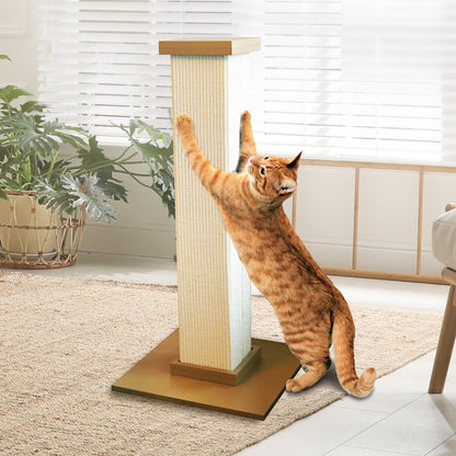 SmartCat 3832 Ultimate Scratching Post, 81cm height, Beige