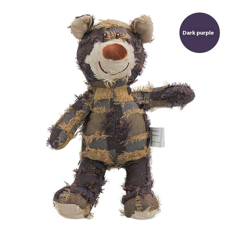 Pet Plush Sound Toy Dog Molar