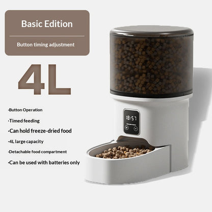 Pet Automatic Feeder Mobile Phone WiFi Remote Timed Feeding