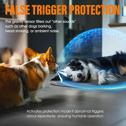 Smart Dog Bark Collar for Small Medium Large Dogs, Bark Collar for Small Dogs 5-15lbs, Anti Barking Collar for Medium Large Dog 25-100lbs, with 4 Training Modes, More 8 Sensitivity Levels, Black