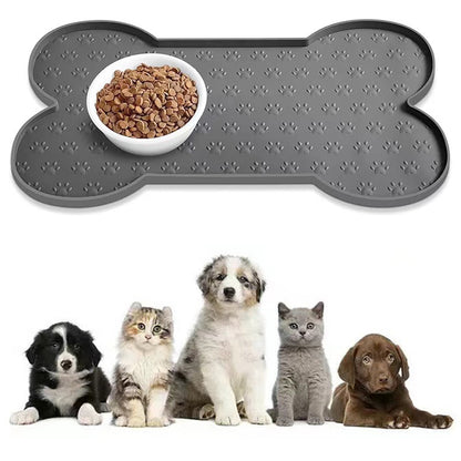 Silicone Pet Anti-spill Easy Cleaning Feeding Mat
