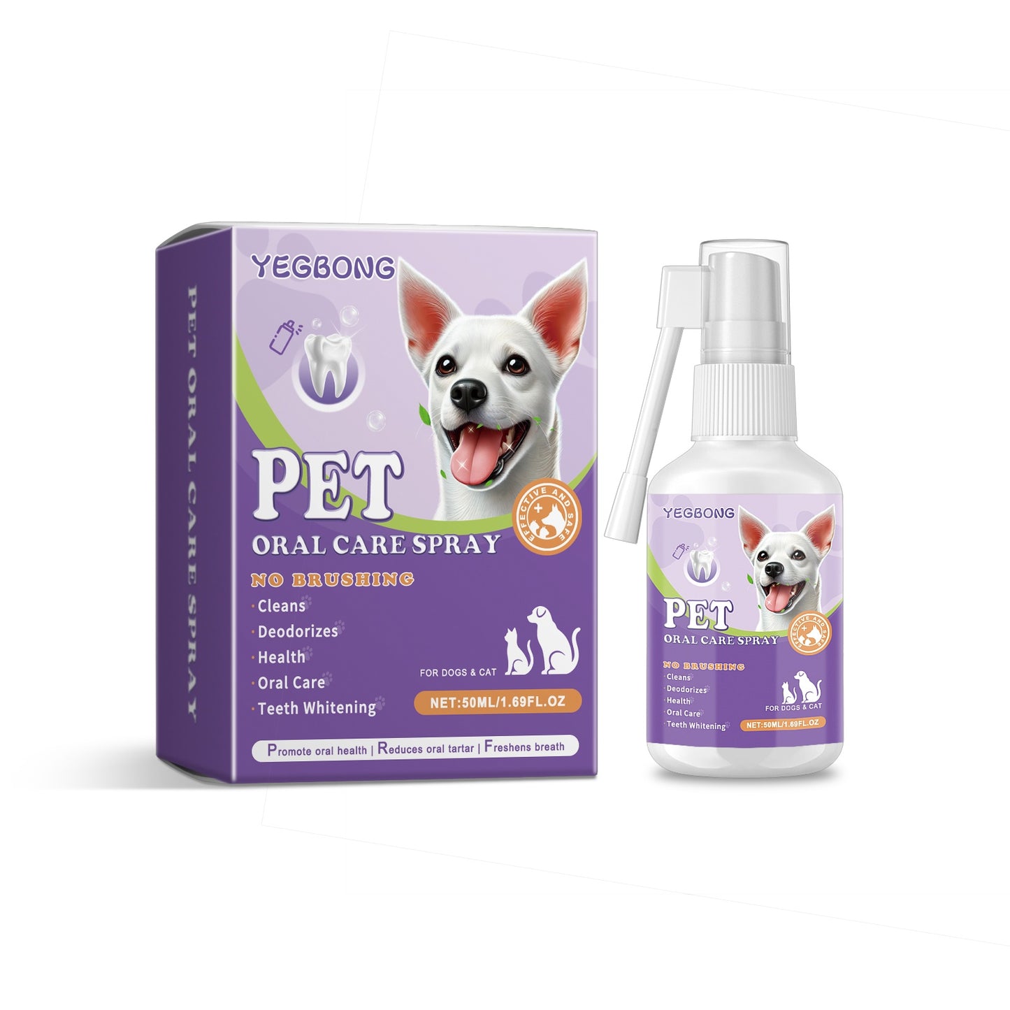 Spray For Pet Oral Cleaning And Care