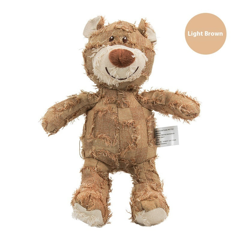 Pet Plush Sound Toy Dog Molar