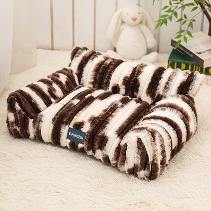Large Pet Sofa Bed Plush Pet Bed