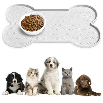 Silicone Pet Anti-spill Easy Cleaning Feeding Mat