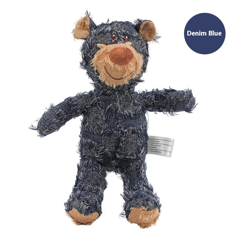 Pet Plush Sound Toy Dog Molar